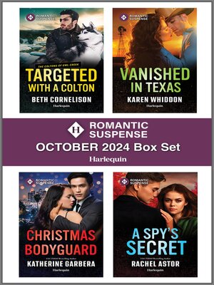 cover image of Harlequin Romantic Suspense October 2024--Box Set